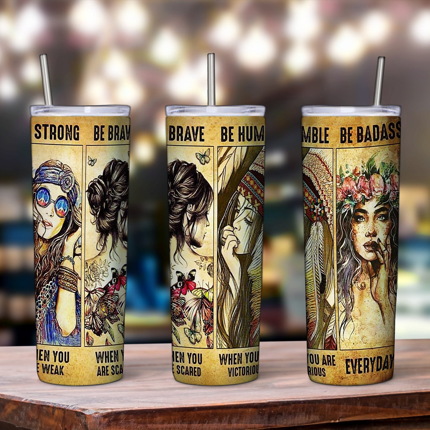 Be Badass Everyday Tumbler