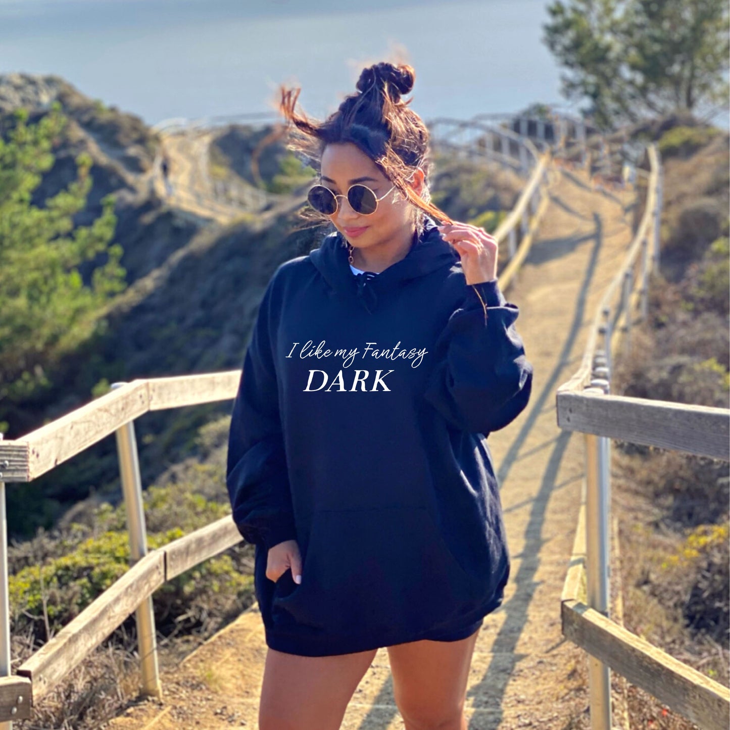 I Like My Fantasy Dark Sweatshirt or Hoodie
