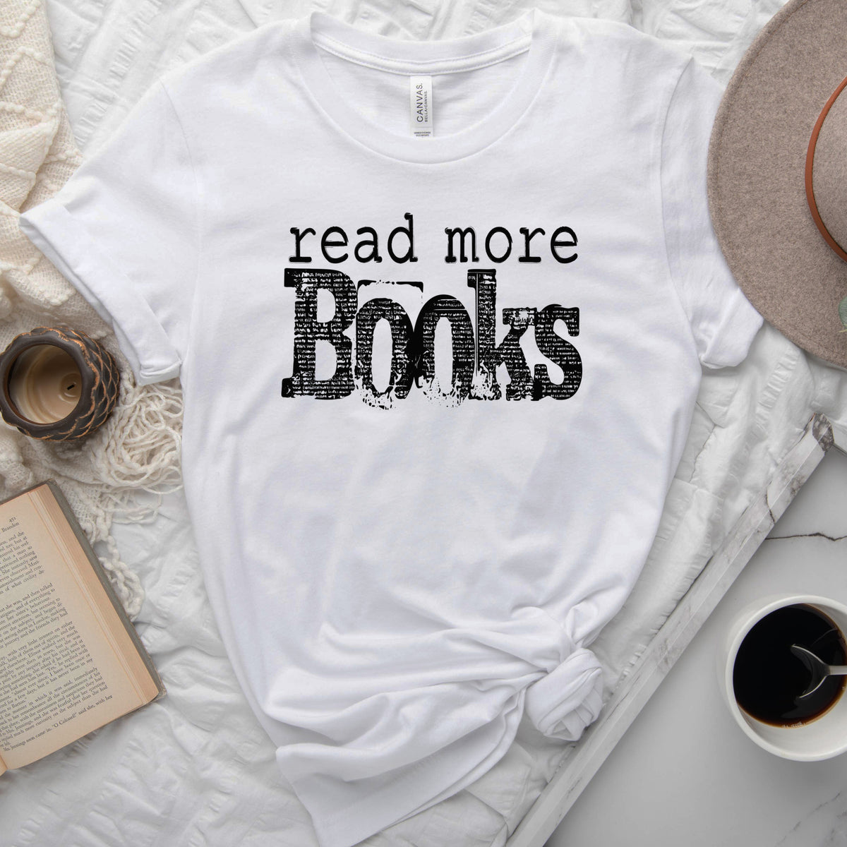 Read More Books Tee, Simple Bookish Shirt