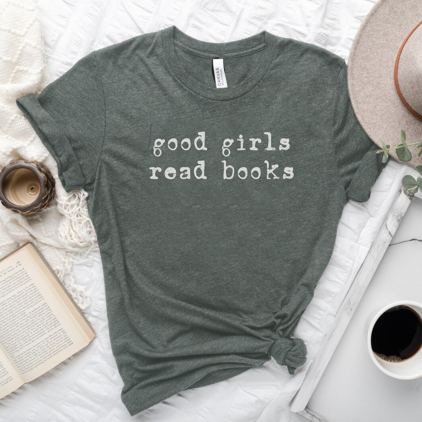 Good Girls Read Books T-Shirt
