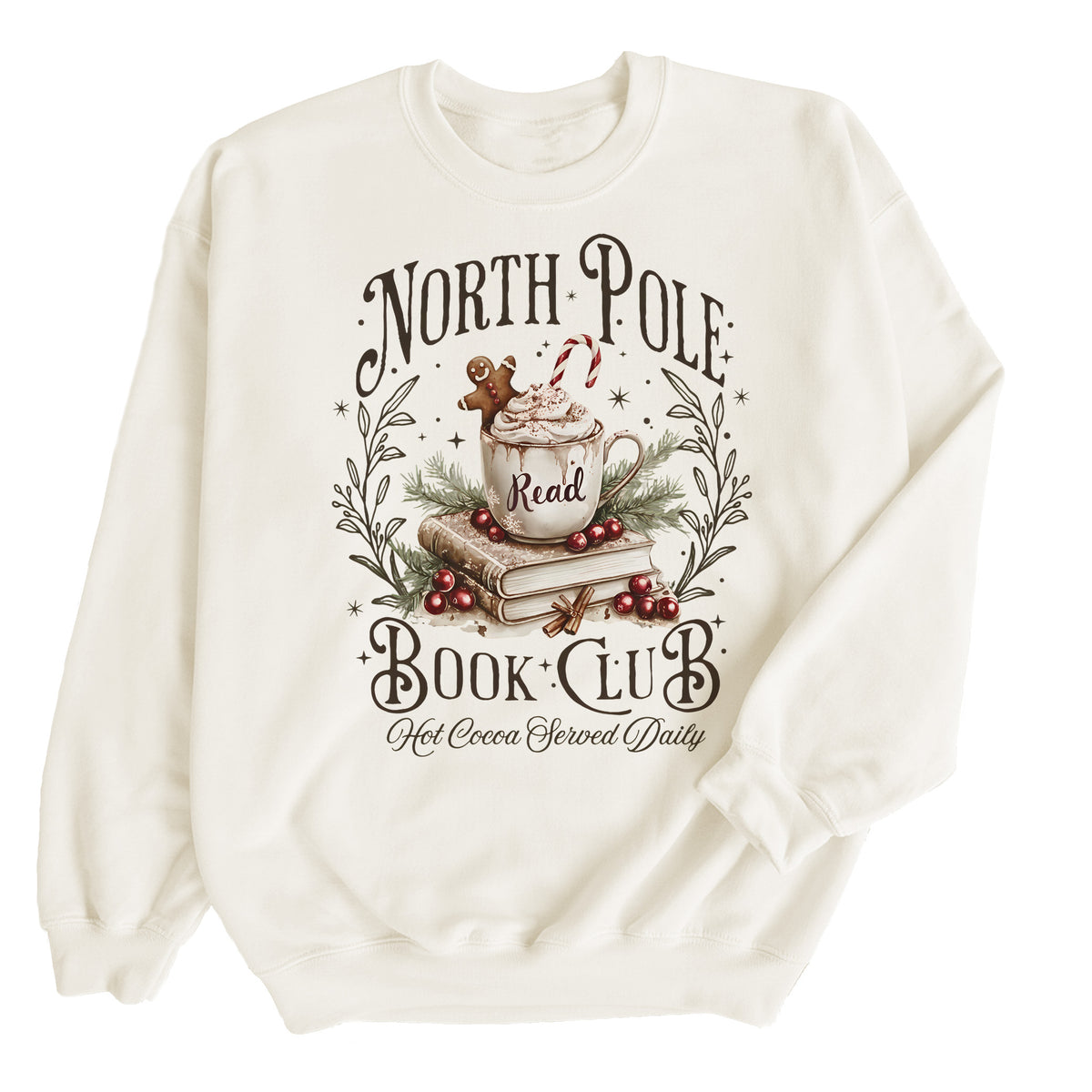 North Pole Book Club – Christmas Sweatshirt