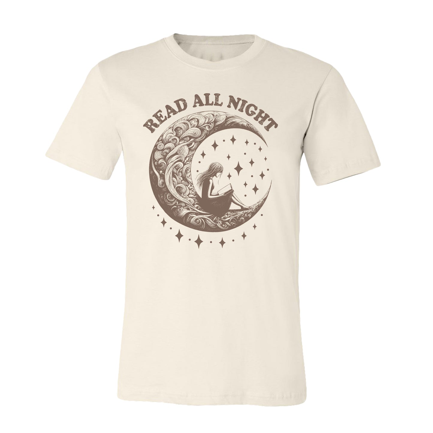 Read All Night Book T-Shirt
