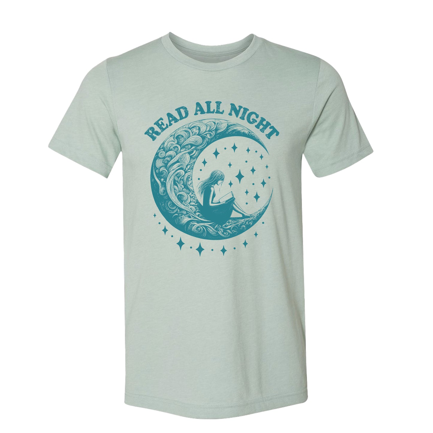 Read All Night Book T-Shirt
