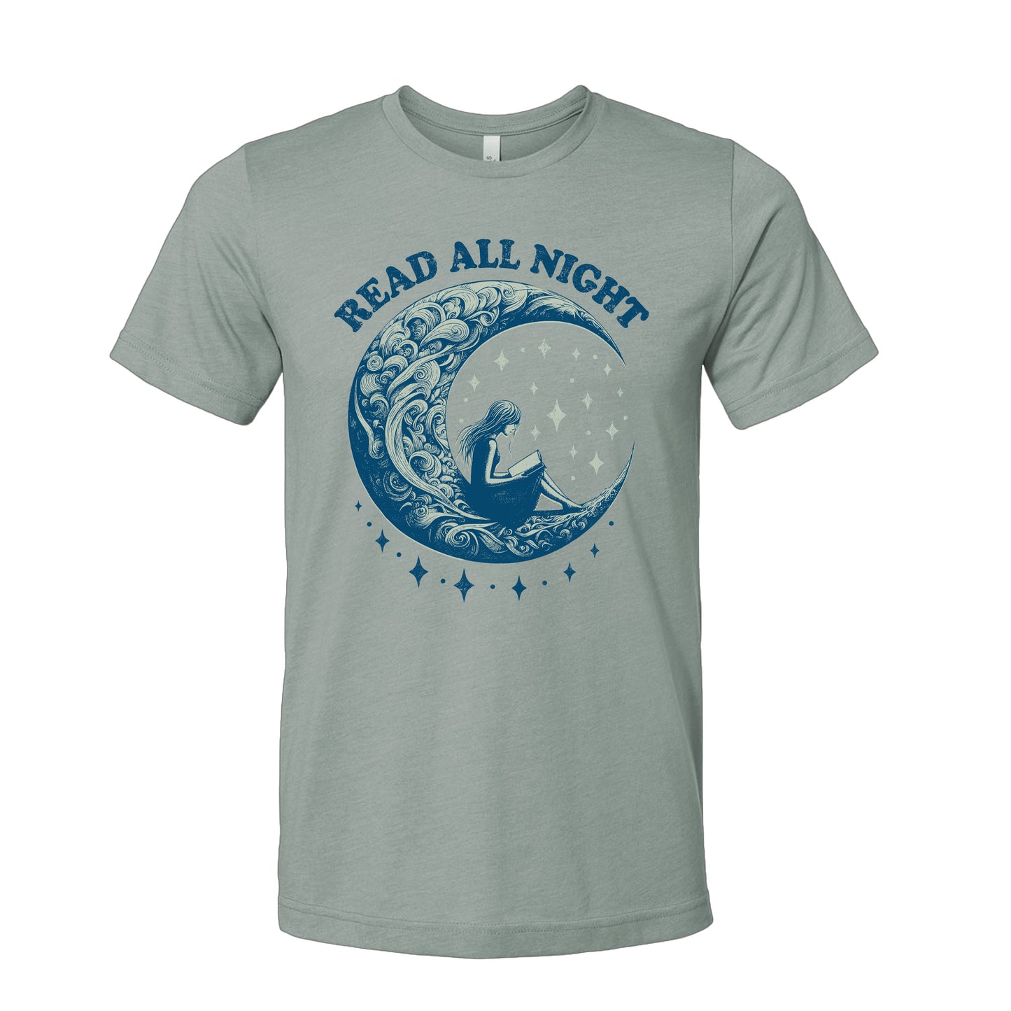Read All Night Book T-Shirt