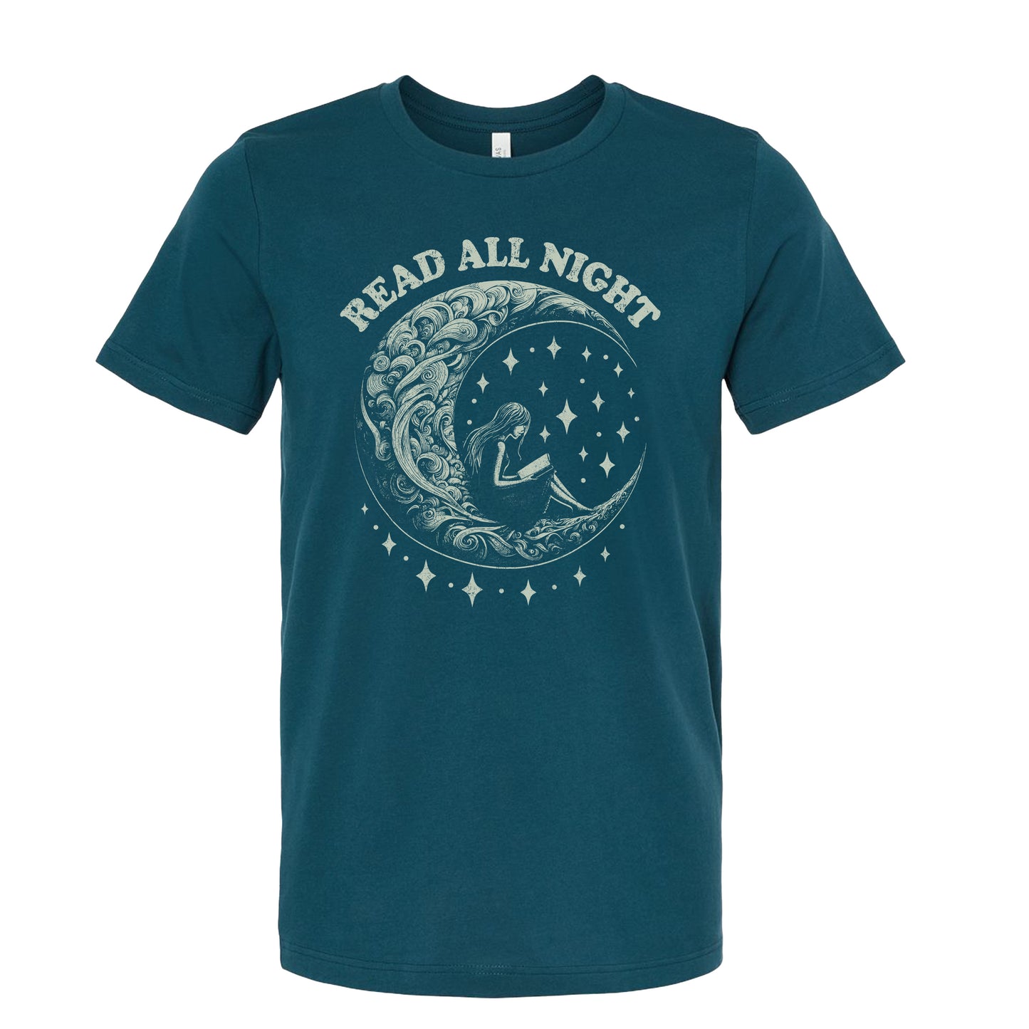 Read All Night Book T-Shirt