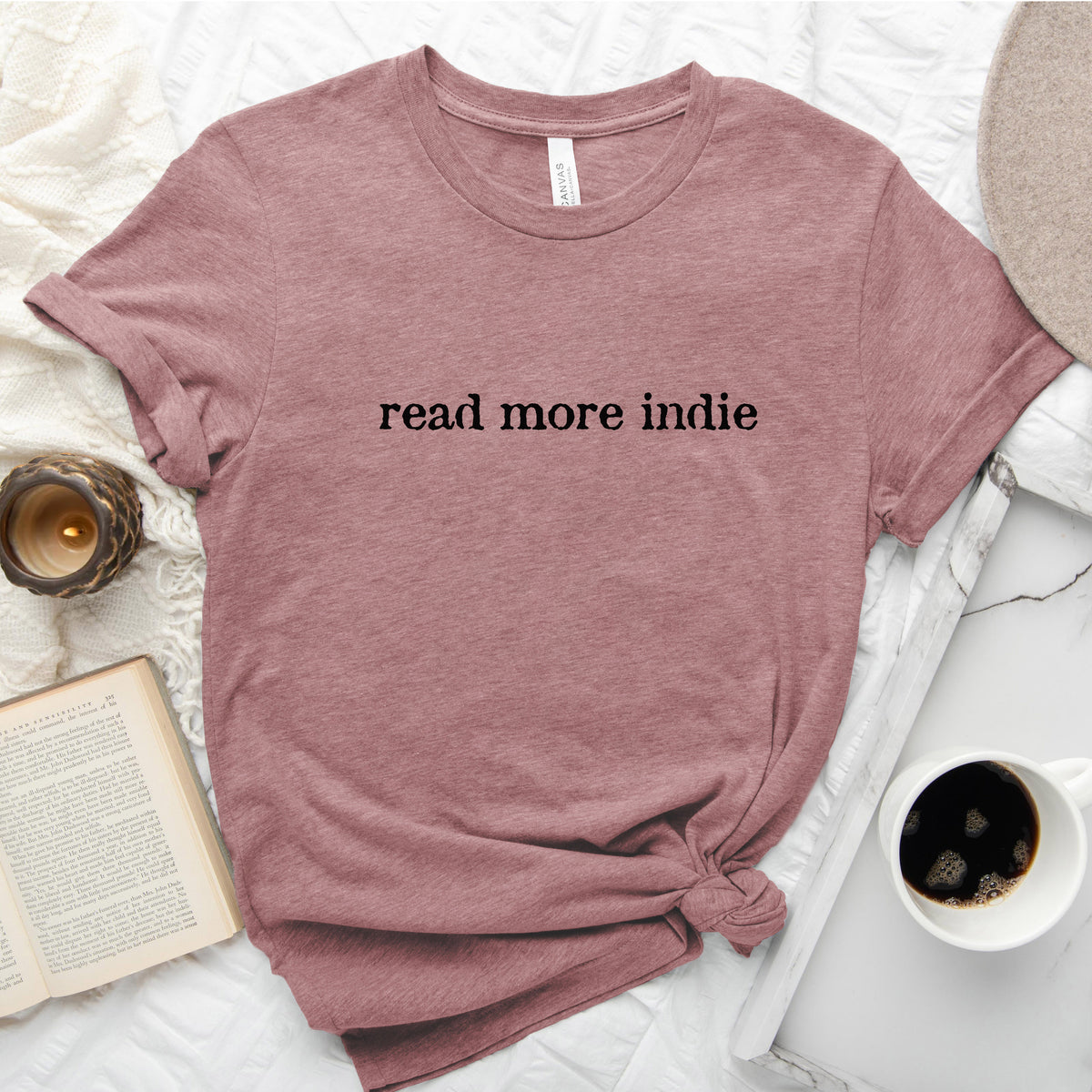 Read More Indie Tee, Indie Author Book Lover Shirt