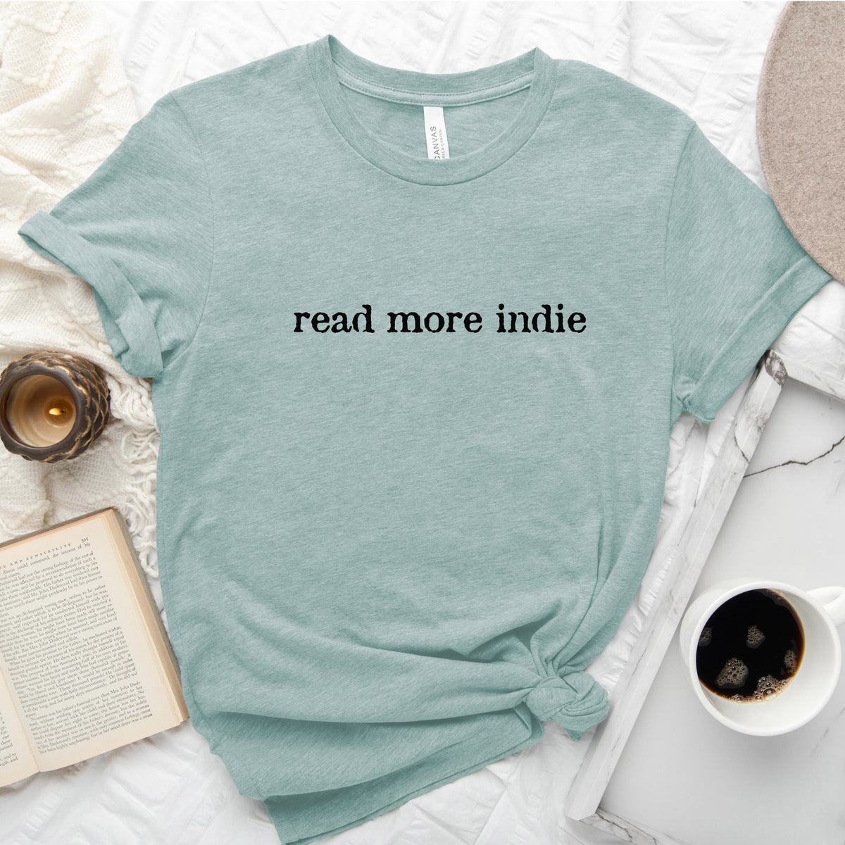 Read More Indie Tee, Indie Author Book Lover Shirt