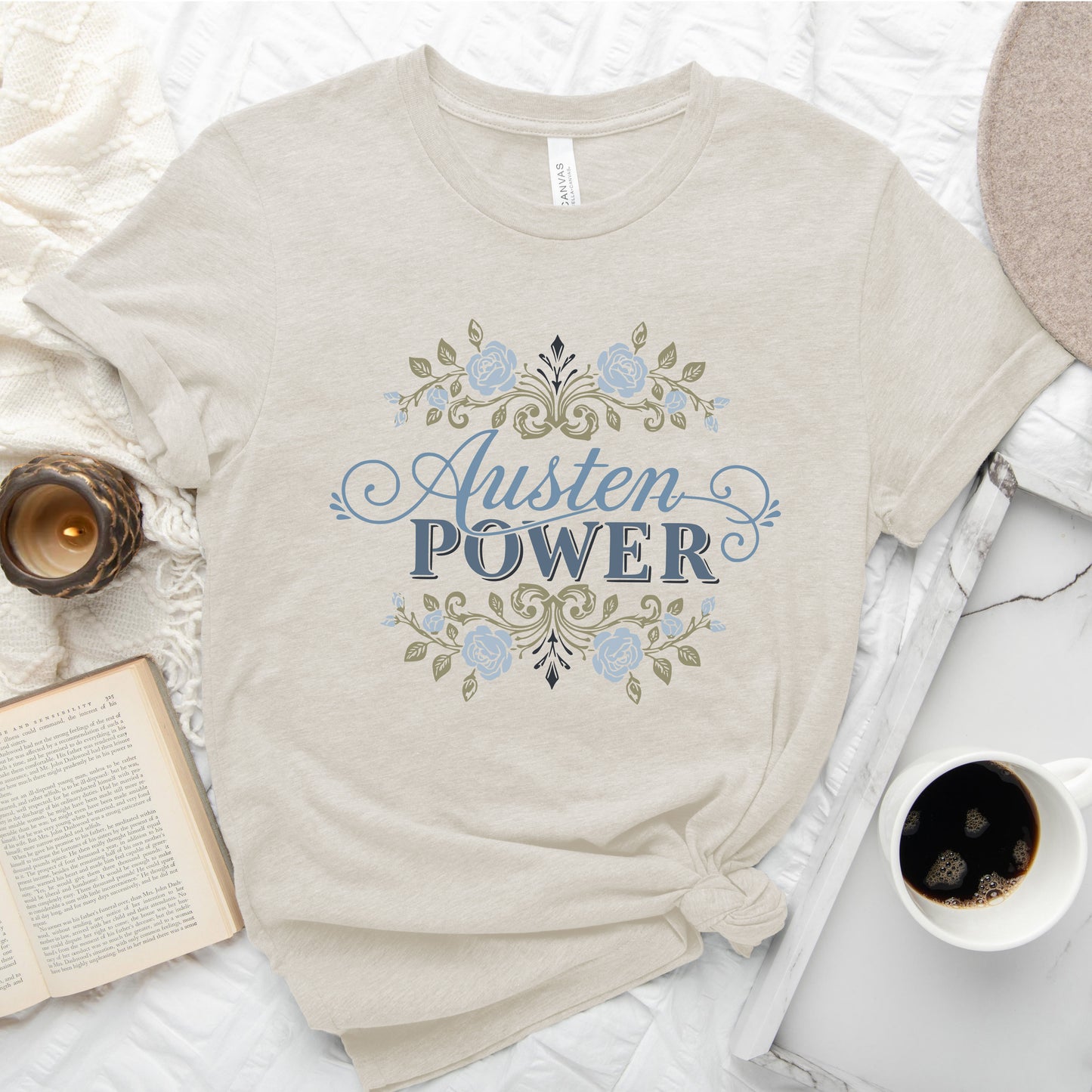 Austen Power Classic Bookish T-shirt