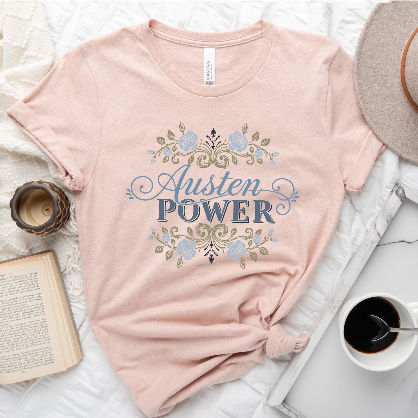 Austen Power Classic Bookish T-shirt