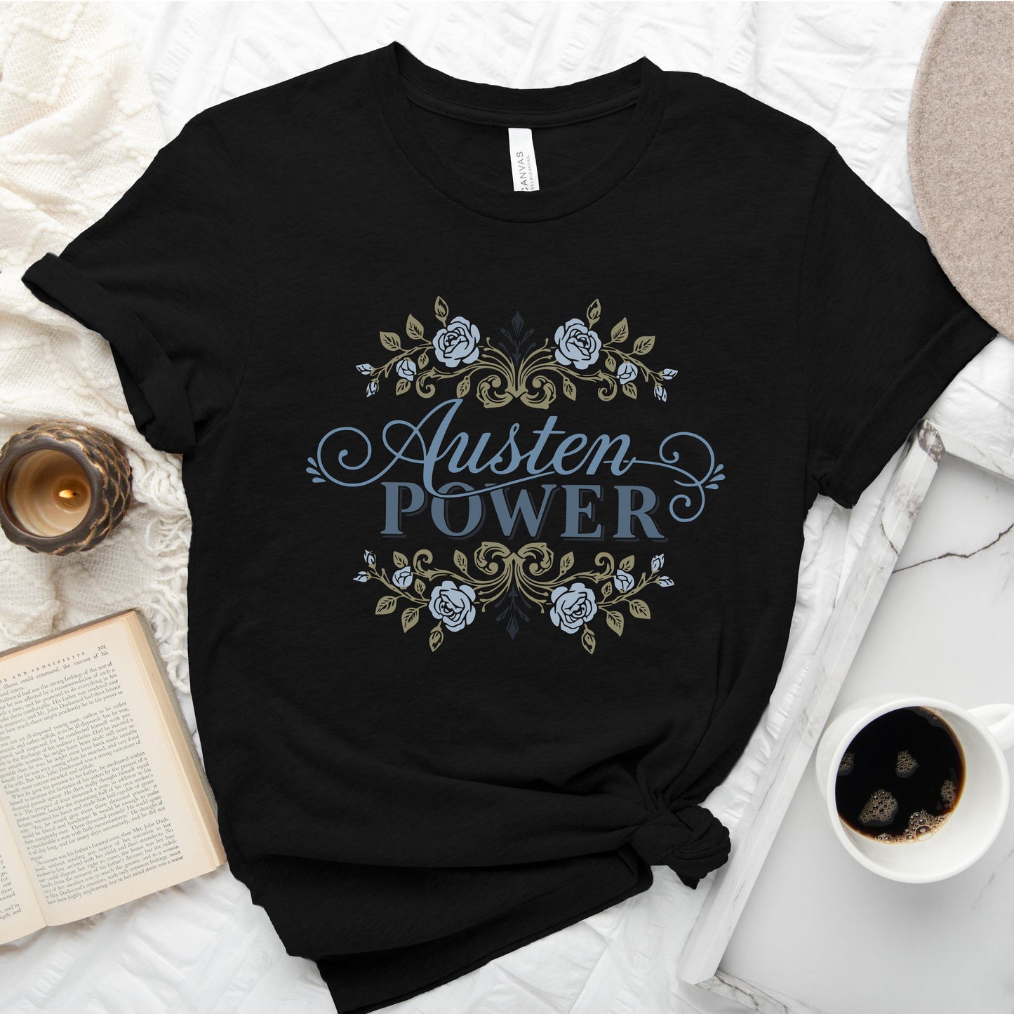 Austen Power Classic Bookish T-shirt