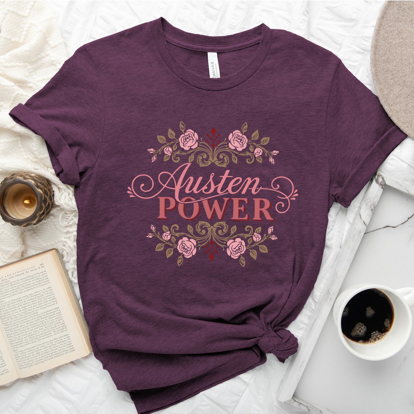 Austen Power Classic Bookish T-shirt