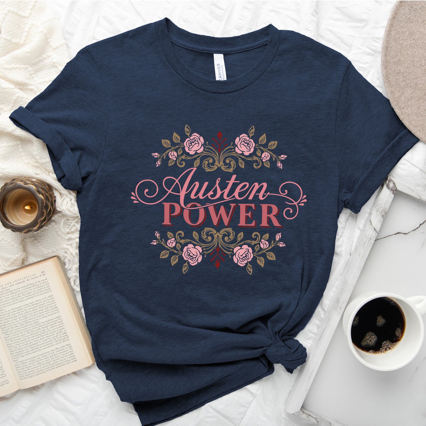 Austen Power Classic Bookish T-shirt