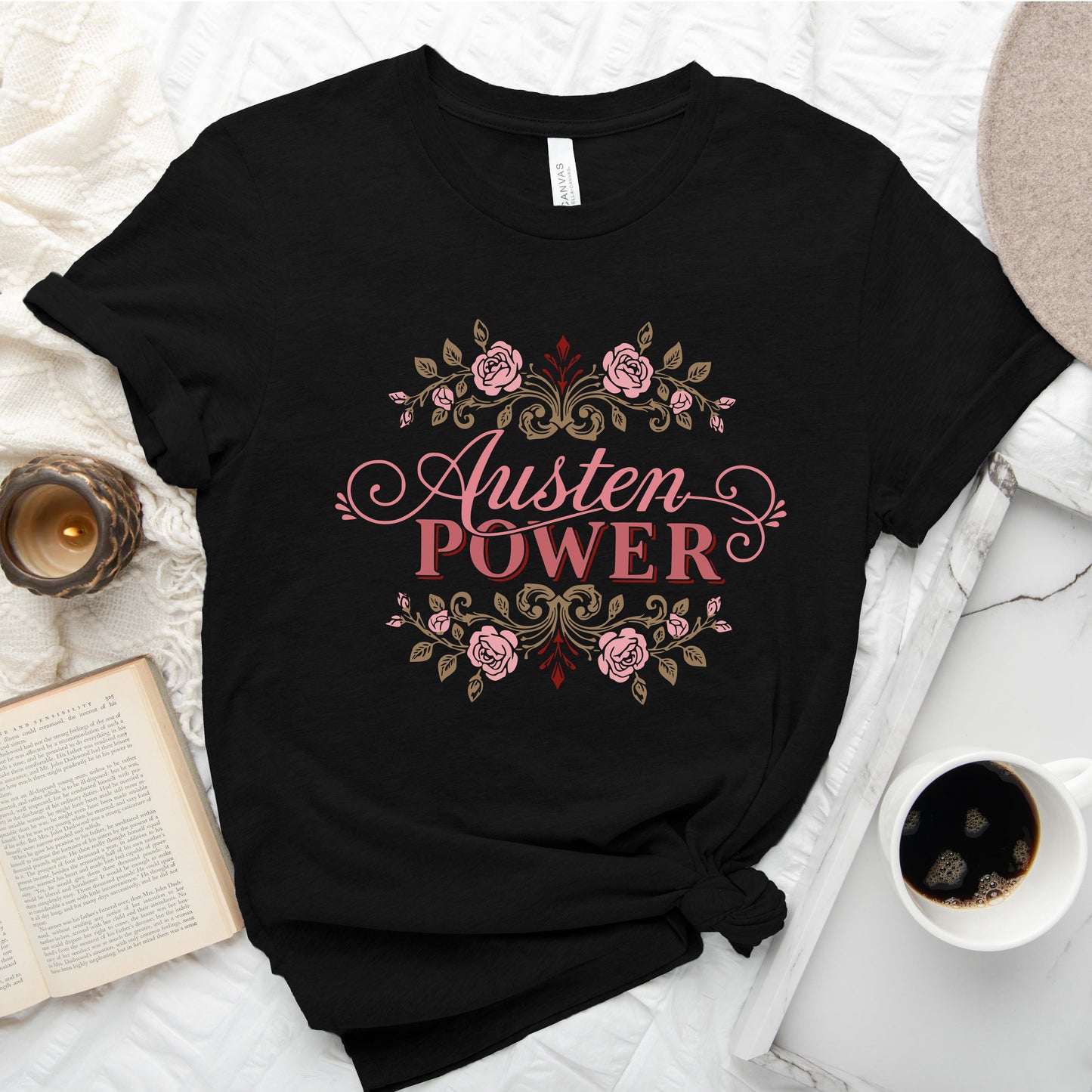 Austen Power Classic Bookish T-shirt