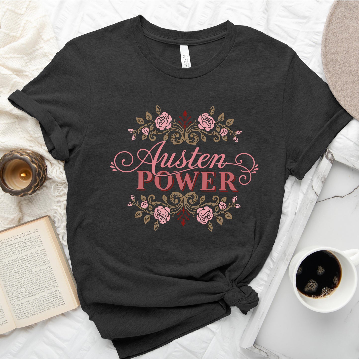 Austen Power Classic Bookish T-shirt