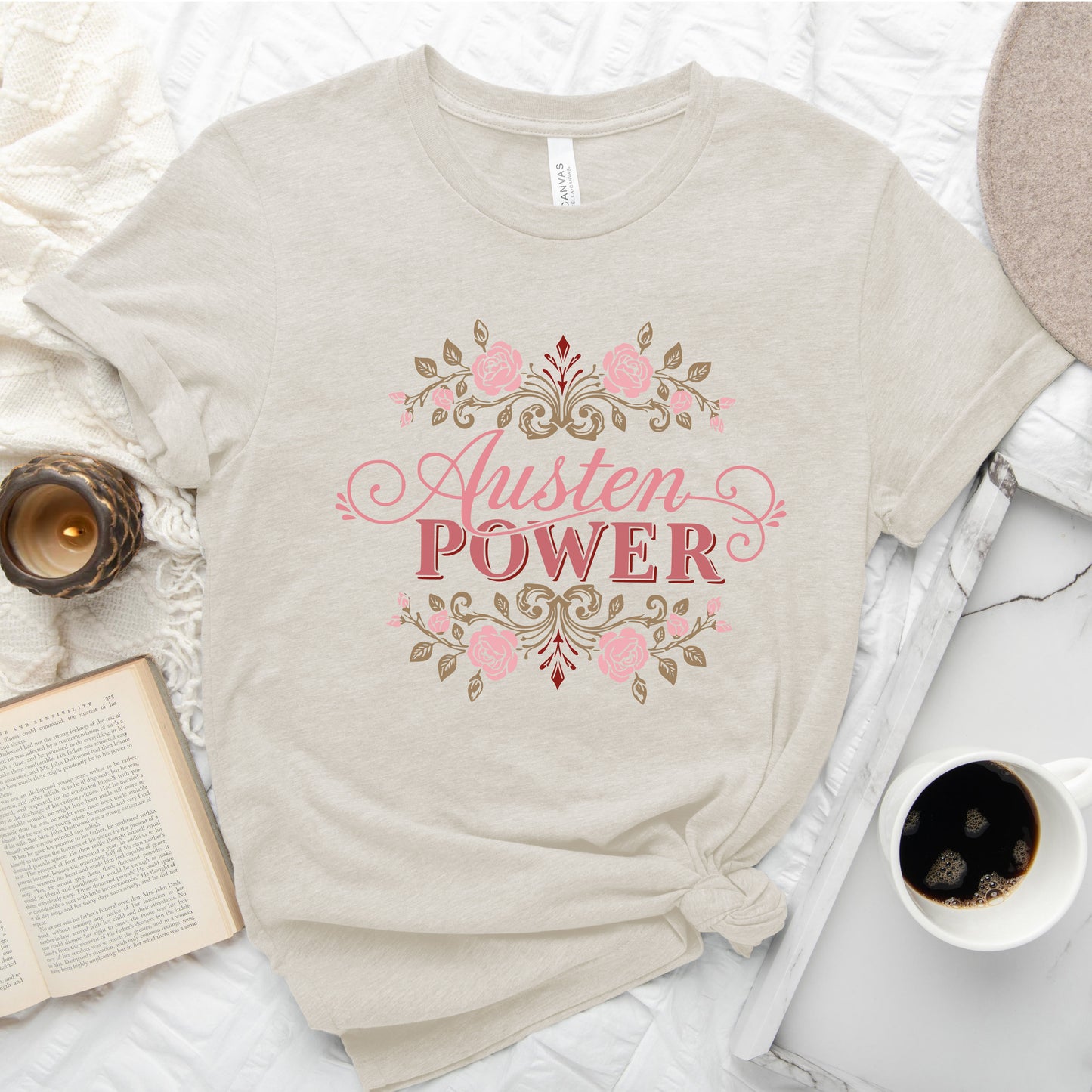 Austen Power Classic Bookish T-shirt