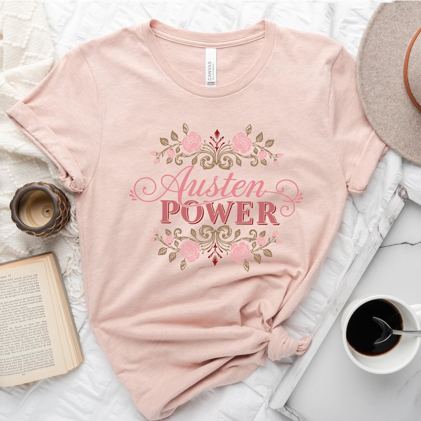 Austen Power Classic Bookish T-shirt