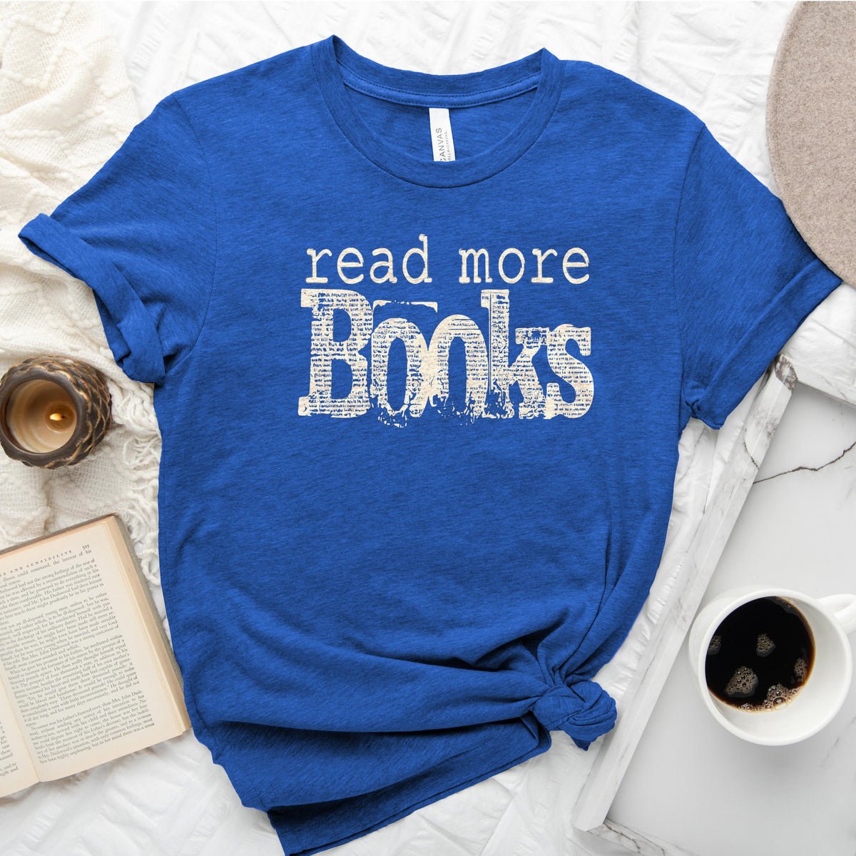 Read More Books Tee, Simple Bookish Shirt