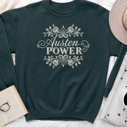 Austen Power Sweatshirt or Hoodie, Jane Austen Book Lover Crewneck