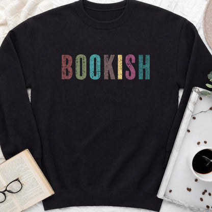 Bookish Sweatshirt or Hoodie, Retro Book Lover Crewneck