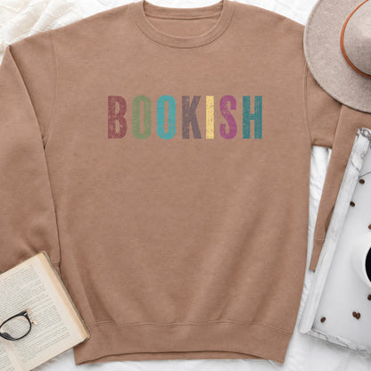 Bookish Sweatshirt or Hoodie, Retro Book Lover Crewneck