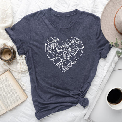 Book Love Graphic Tee | Valentines Reader Shirt
