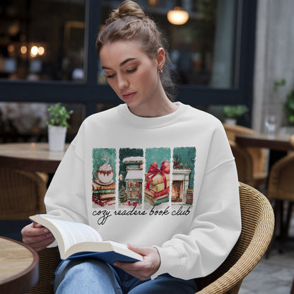 Cozy Readers Book Club Holiday Sweatshirt