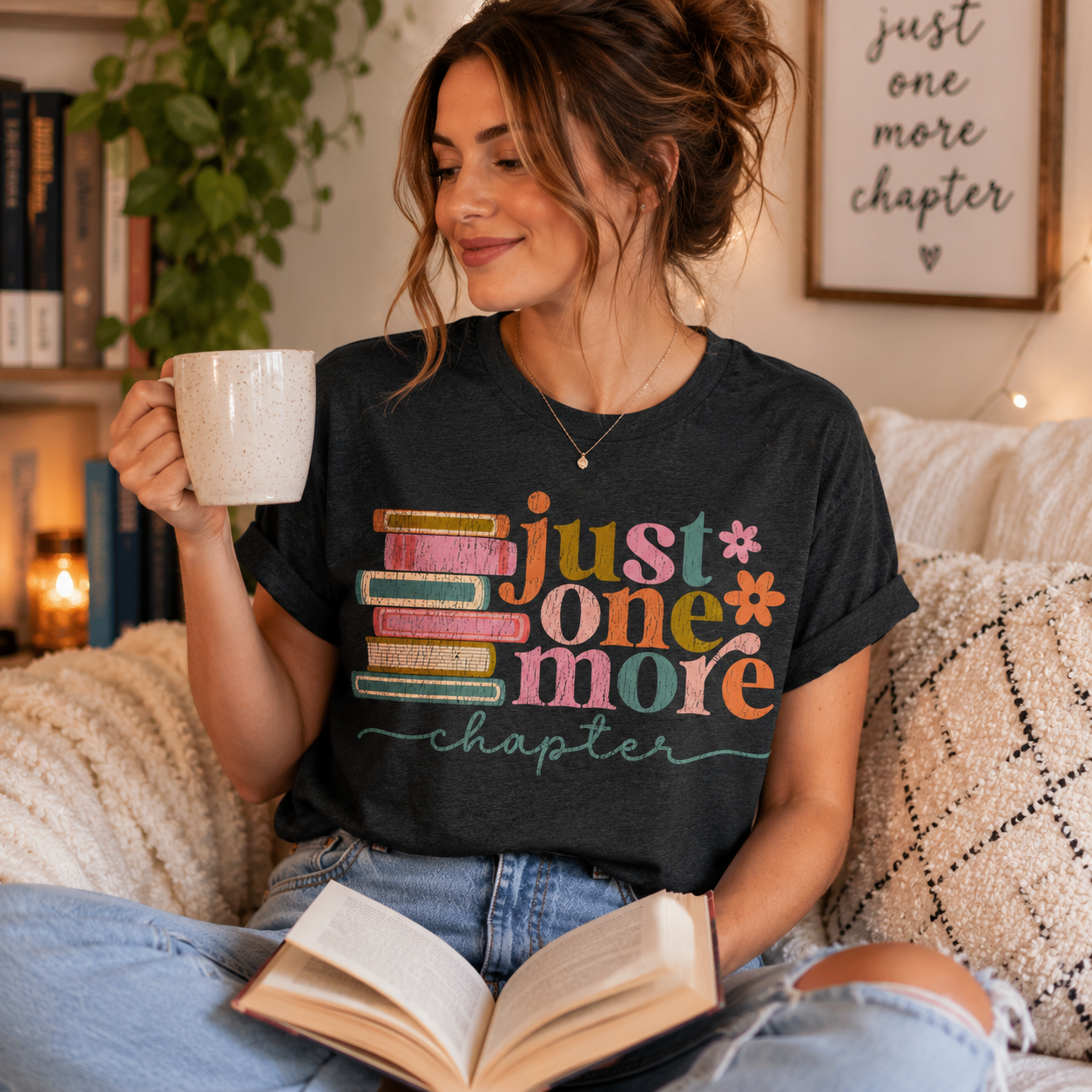 Just One More Chapter T-Shirt