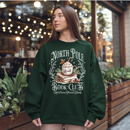North Pole Book Club – Christmas Sweatshirt