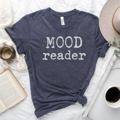 Mood Reader Tee – Bookish T-Shirt for Readers