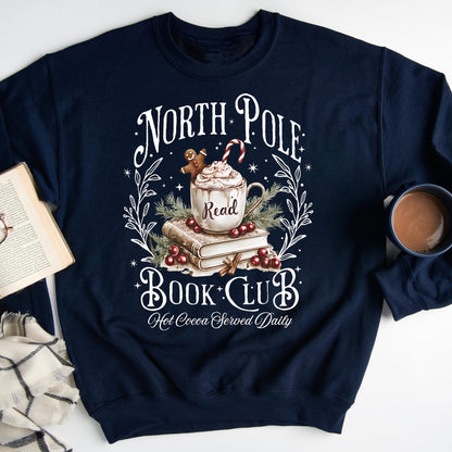 North Pole Book Club – Christmas Sweatshirt