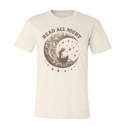 Read All Night Book T-Shirt