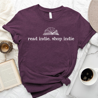 Read Indie. Shop Indie. — Book Lover Tee