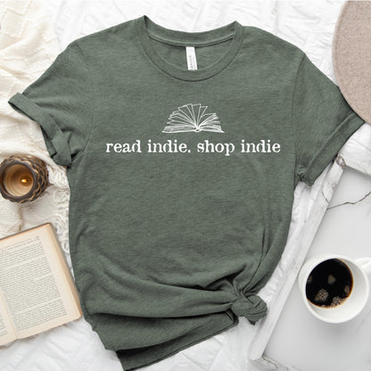 Read Indie. Shop Indie. — Book Lover Tee
