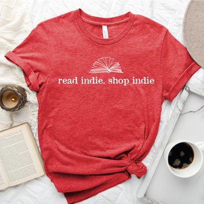 Read Indie. Shop Indie. — Book Lover Tee