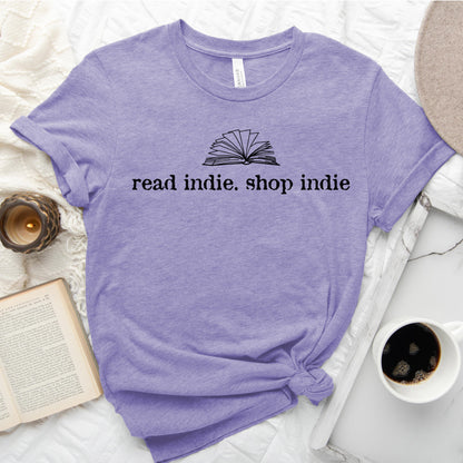 Read Indie. Shop Indie. — Book Lover Tee