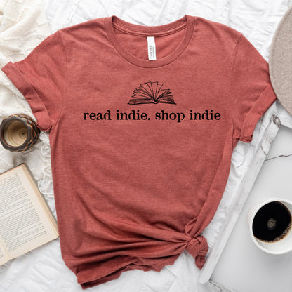 Read Indie. Shop Indie. — Book Lover Tee