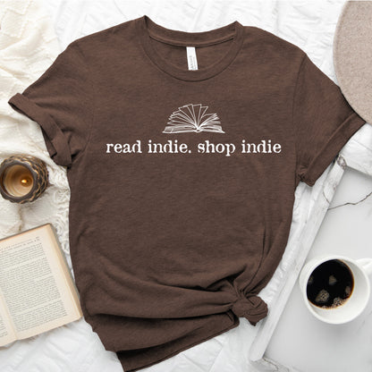 Read Indie. Shop Indie. — Book Lover Tee
