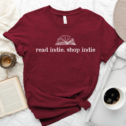 Read Indie. Shop Indie. — Book Lover Tee