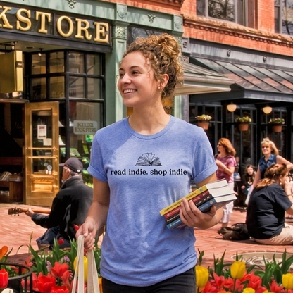 Read Indie. Shop Indie. — Book Lover Tee