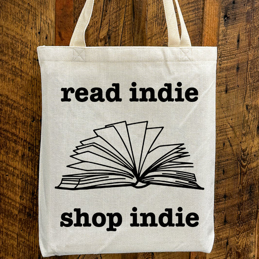 Read Indie Shop Indie Tote Bag – Independent Bookstore Tote