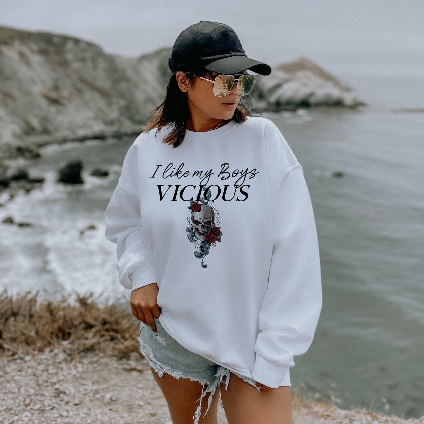 I Like My Boys Vicious Sweatshirt or Hoodie