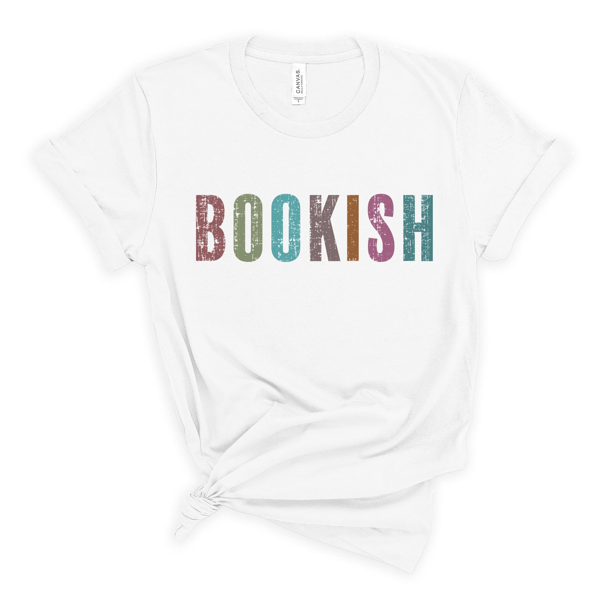 Colorful Bookish t-shirt 